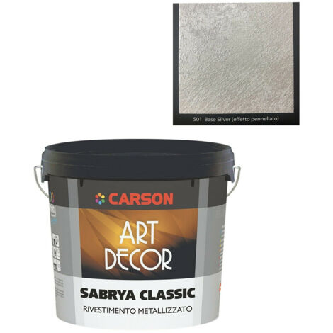 Sabrya classic silver lt 1 rivestimento decorativo per interni effetto perlato (1/4)