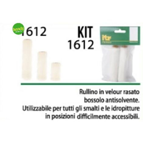 Rullino Italrulli velour rasato misura 10