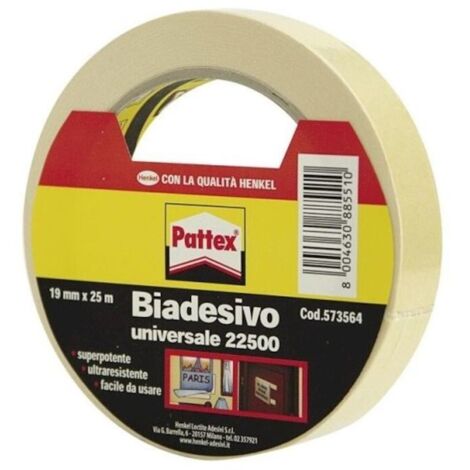Nastro biadesivo Pattex Universale mm19 (1/2)