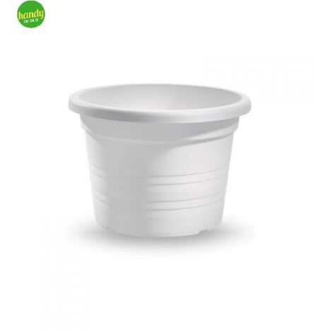 Vaso cilindro Veca ø80 bianco
