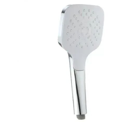 Doccetta Ambra Bathroom Perla Quadra Monofunzione 1 Getto Cromo / Bianca