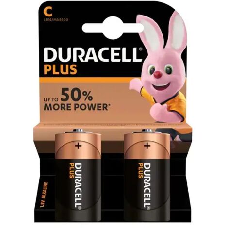 Batteria simply torcia c 1,5 v 1,5v -pz.2 DURACELL