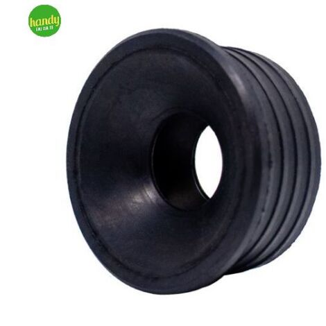 2 Fascette Guarnizione Gomma 40 Mm - Per Tubo Scarico | Curva Tecnica 40x26/32 | Nere E Resistenti - Foto 3