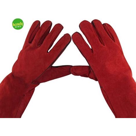 Guanti Da Saldatore MEXICO - Z - 35 - Taglia 9 - CE CAT II, Antisudore, 35cm