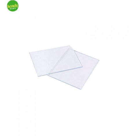 Vetro oscurante Awelco per maschera saldatore vertec 75 x 98 mm 2 pz
