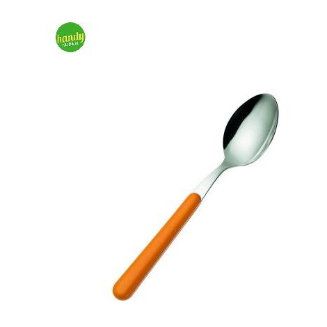 Cucchiaino caffÈ fast EME Posateria colore arancio/cromo 13,5 cm