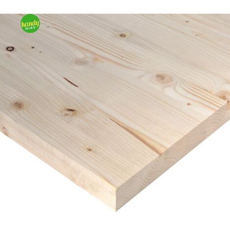 Tavola lamellare Decorlegno abete naturale 40 x 20 x 1,8 cm