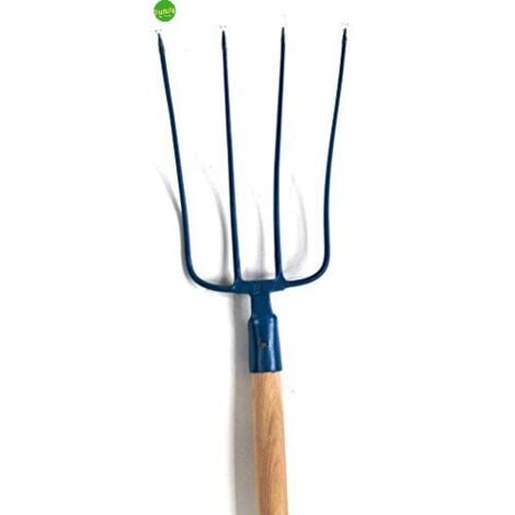 Forca A 4 Denti In Acciaio Zincato Con Manico 135 Cm - Papillon Made In Italy - Foto 4