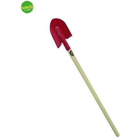 Vanghetto punta con manico legno 120 cm