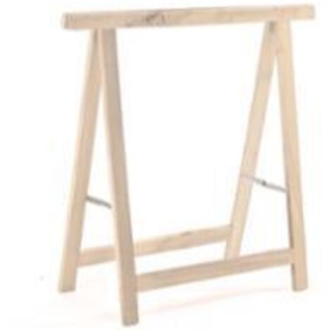 Cavalletto Kimono pieghevole faggio naturale 75 x 75 x 4,2 cm