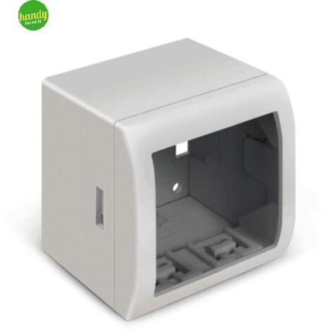 ETTROIT Custodia 3P IP55 Scatola Porta Frutti Da Esterno 3 Posto Mo Compatibile Con Bticino Matix Mt2603 Mt2603 Serie Solar  8059692403615