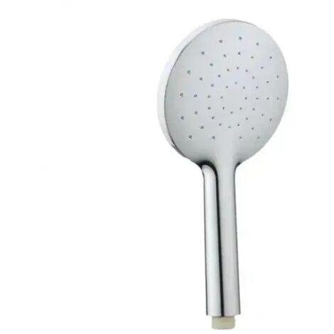 Doccetta Ambra Bathroom Spoon Tonda Monofunzione 1 Getto Cromo / Grigia