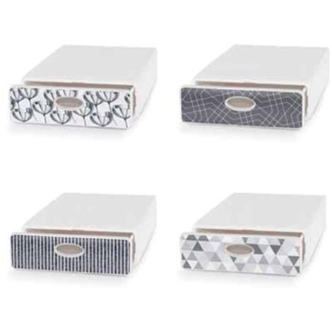 Box wave qbox Domoliving slim impilabile colore noir