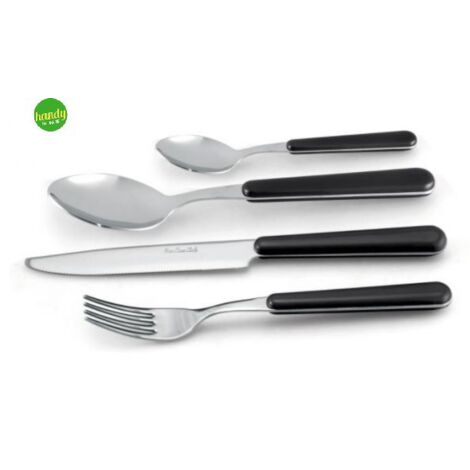 Cucchiaino caffÈ brio EME Posateria colore nero/cromo 14 cm
