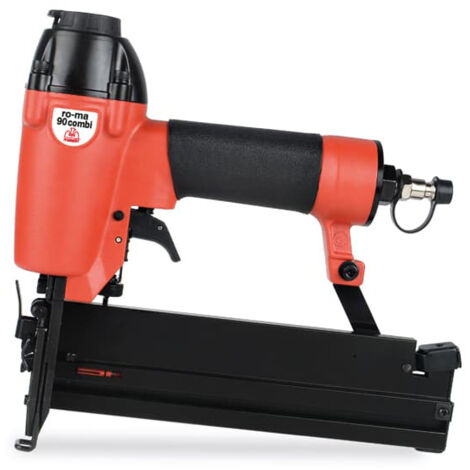 FISSATRICE PNEUMATICA RO-MA 90 COMBI RED LINE 1/4" CHIODINI-PUNTI ROMEO MAESTRI