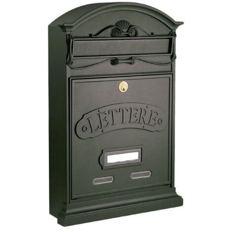 Cassetta postale postale Alubox lettere grigio ghisa