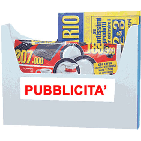 ALUBOX - CASSETTA PUBBLICITA' XELLAS 34x26x5CM IN GHISA