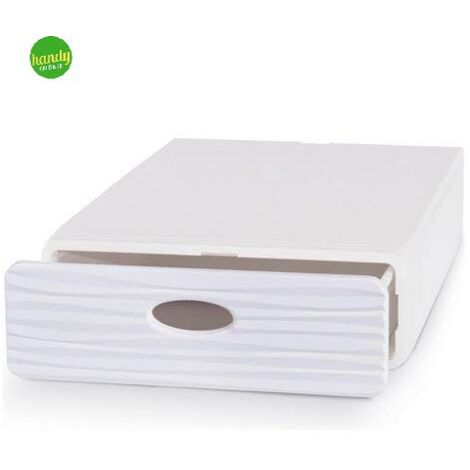 Box wave Domoliving qbox slim bianco 9 x 28 x 40 cm