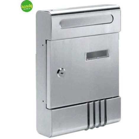 Cassetta postale postale Alubox esse argento