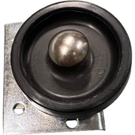 Ruota a staffa fissa Masidef per cassettiere max 40 kg Ø 5 cm (1/2)