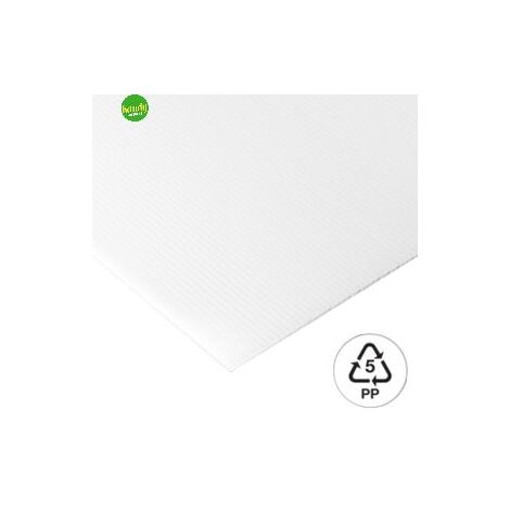 Lastra Polimark alveolare neutro 50 x 150 x 0,25 cm