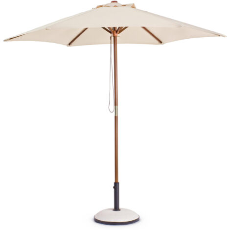 OMBRELLONE SYROS 2.5M NATURALE - BIZZOTTO ANDREA