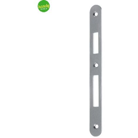 Contropiastra per serratura Handy b.t. Yale interasse 85 mm nichelato