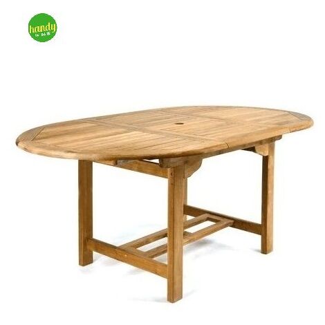 Tavolo Ambra Garden allungabile teak 120/170cm (1/5)