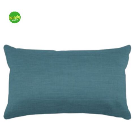 Cuscino bea Casa Collection 30 x 50 cm acrilico colore turchese