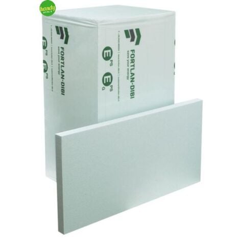 Polistirene espanso Fortlan verde 100 x 50 x 4 cm
