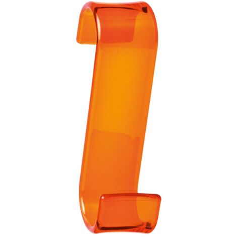 Appendiabiti per termoarredo GEDY linea Merlino in termoplastica colore Arancione