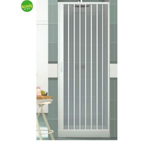 Box doccia mod. Vergine 140xH185cm in pvc a soffietto laterale