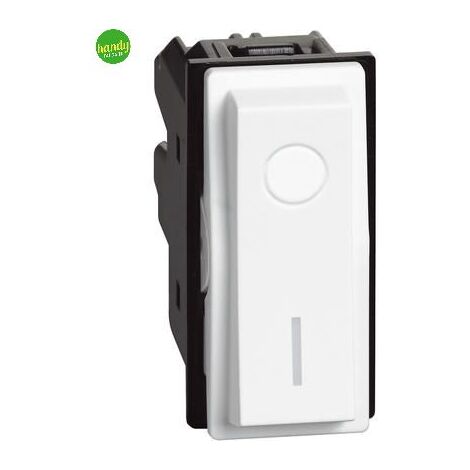 Interruttore bipolare Bticino living now 2p 16 a 230 v bianco