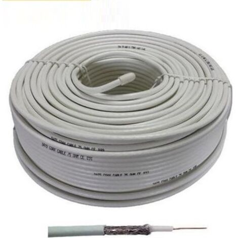 CAVO CAOSSIALE H-321 ELETTROCAMPANIA  PVC BIANCO 150 MT