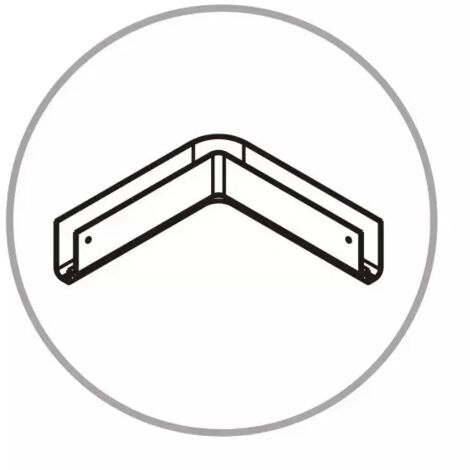 Angolo per box doccia Tevere Silqua by Mobo