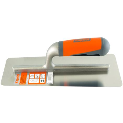 Frattone trapezoidale Kapriol manico ergonomico in gomma base acciaio inox