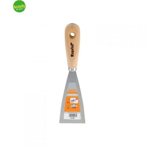 Spatola per stucco Kapriol manico in legno 6cm