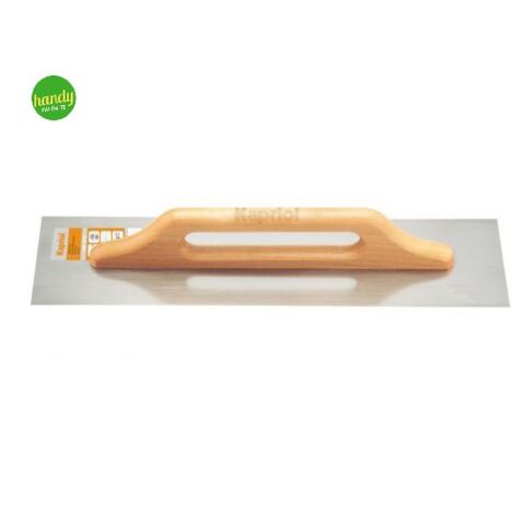 Frattone Kapriol manico in legno base acciaio temprato 14x50cm