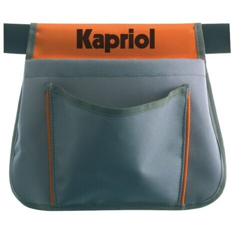 Borsa carpentiere muratore 2 tasche cintura porta attrezzi art 25007 kapriol