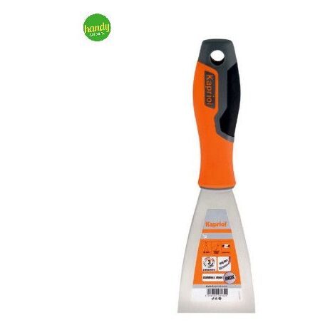Spatola per stucco Kapriol manico in progrip lama 8cm