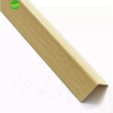 PROFILO ANGOLARE ARCANSAS 20X20 PVC MT.1 LEGNO CHIARO