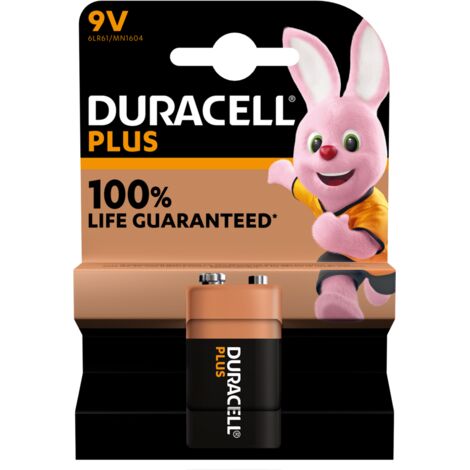 FRATELLI VITALE - DURACELL pila alcalina serie plus 9v