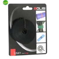 Nastro a Strappo Linky Bolis Italia 300cm Nero