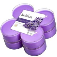 Tealights Maxi Bolsius Fr. Lavender pz 8