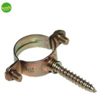 Collare leggero in acciaio zincato per tubi multistrato e rame Ambra Water Ø32 10pz