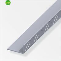 Profilo angolare striato Alfer Aluminium alluminio 3,55x6,5cm lungh. 1m
