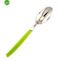 Cucchiaino caffÈ tavola light EME Posateria colore verde/cromo 14 cm