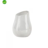 Porta spazzolino da appoggio Gedy serie azalea ø9,8cm bianco