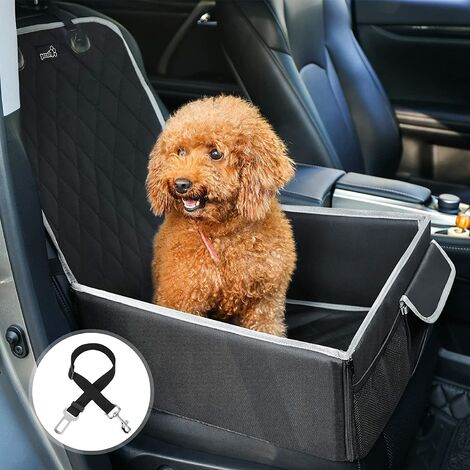 SWANEW grille pour chien voiture barrière de protection animaux largeur  réglable Avec 3 barbelés 90-145