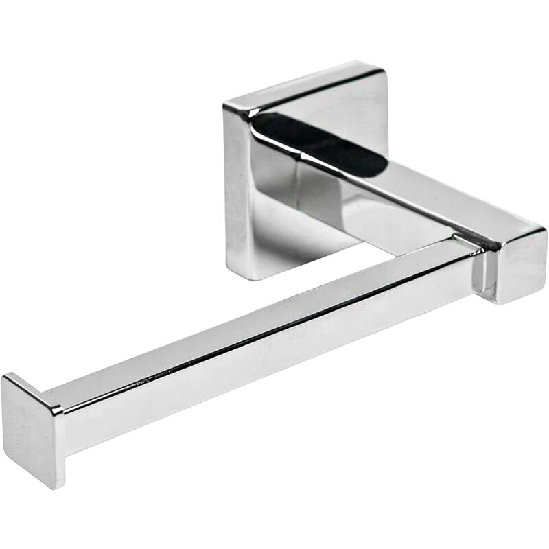 Wall Mount Toilet Paper Holder Chrome Stainless Steel Silver